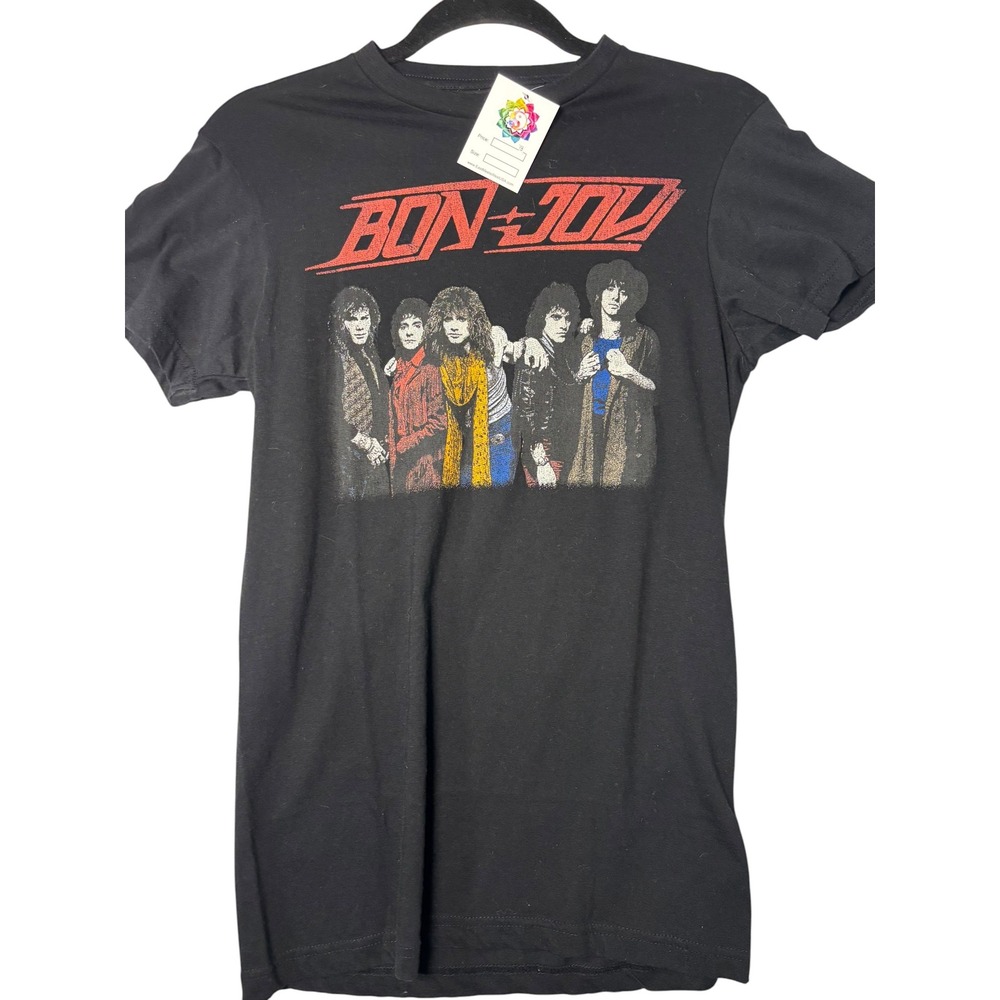 Bon Jovi Goodie Two Sleeves 1987 Slippery When Wet Tour Philadelphia T-Shirt S